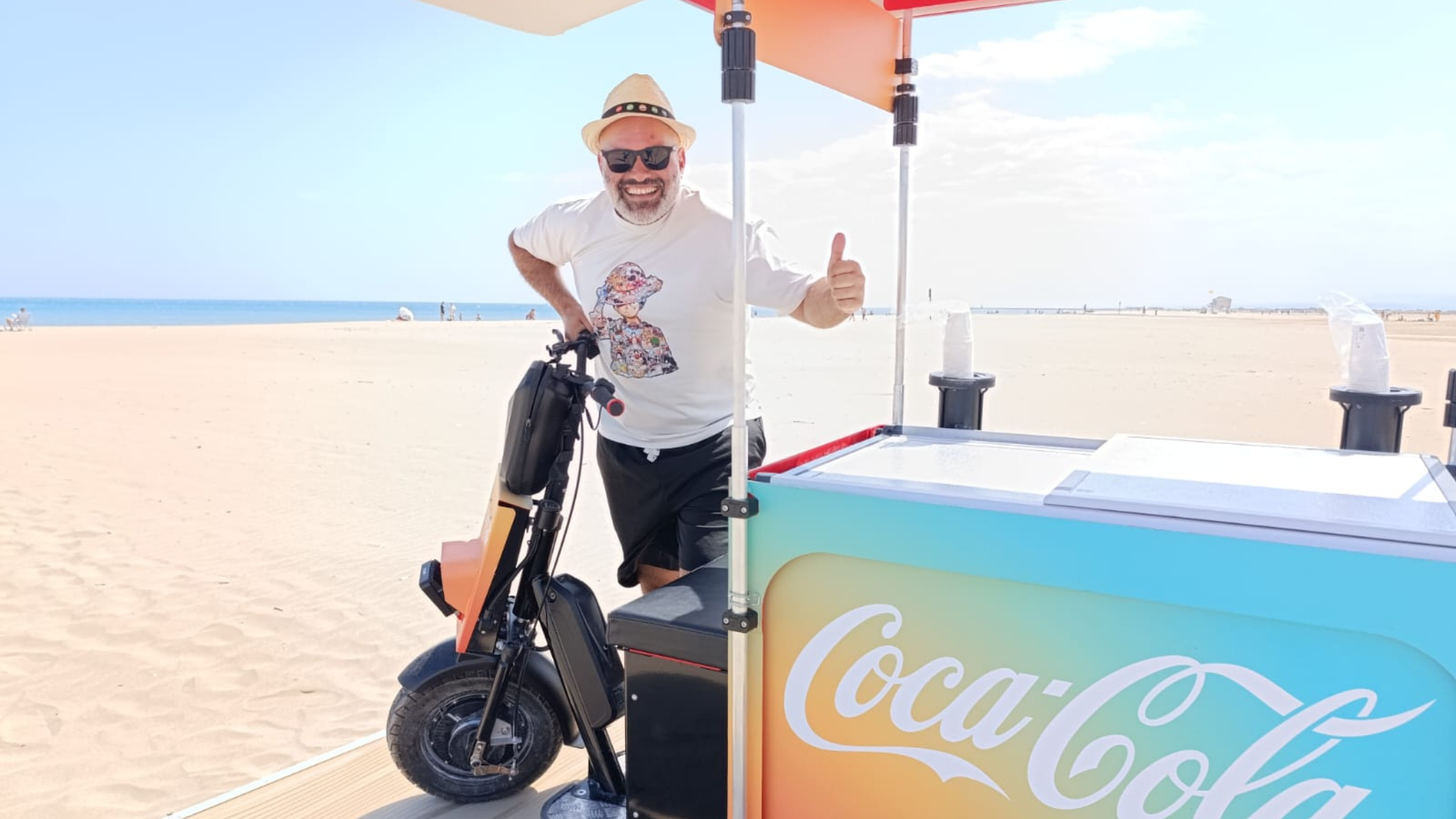 animation commercial Coca Cola a la plage - Ab Com