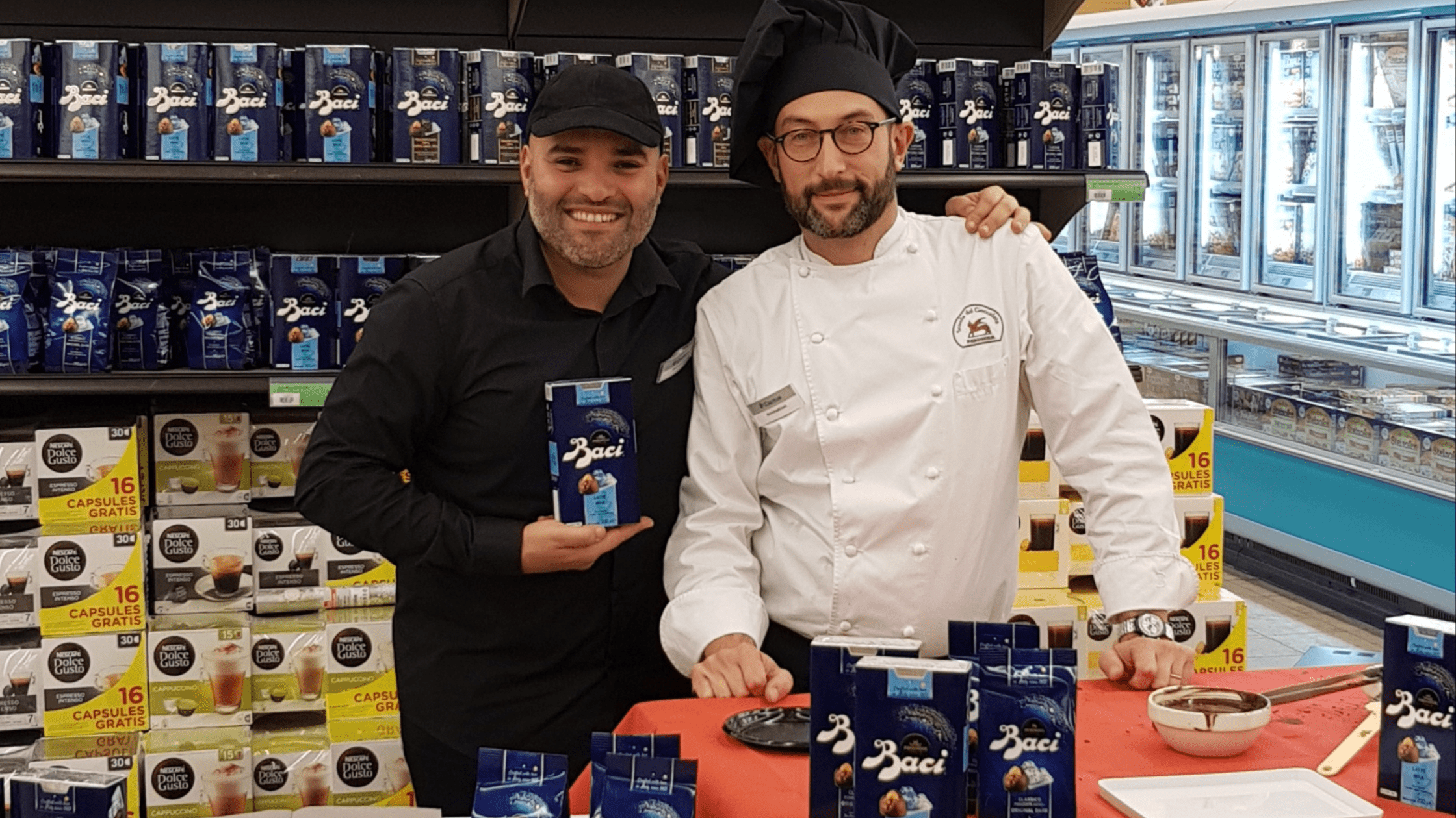 Animation commerciale baci café - abcom